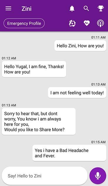 Zini Chatbot